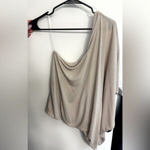 One shoulder blouse